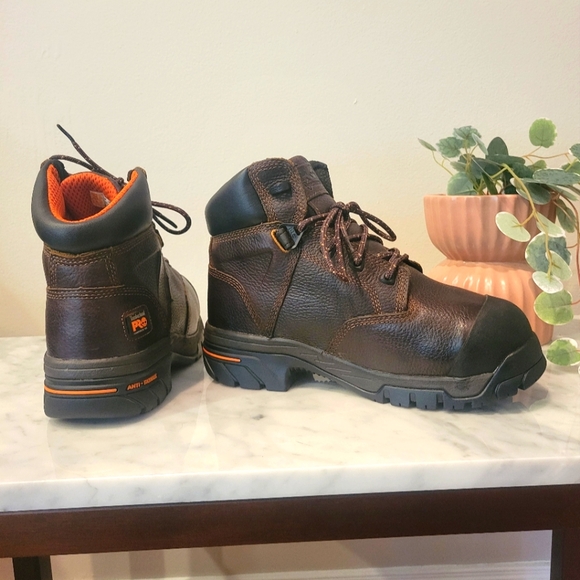 Timberland PRO Men's Helix Composite Toe Met Guard Work Boots - Picture 1 of 5